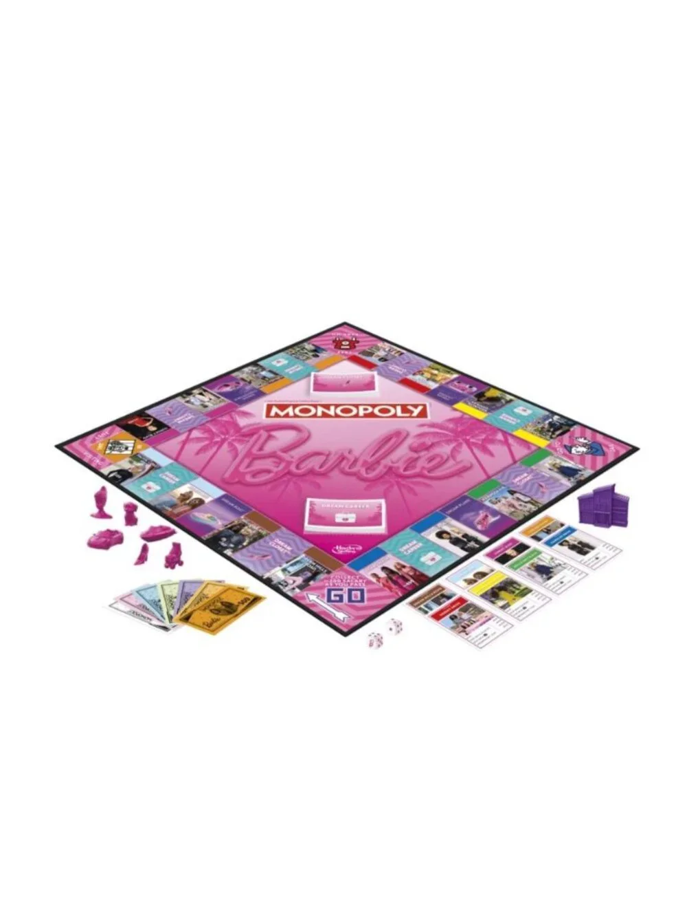 NIB Hasbro Monopoly Barbie Edition Step Into Your Dream World Hasbro Mattel 2023